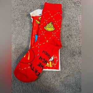 McDonald’s Red Grinch Socks.